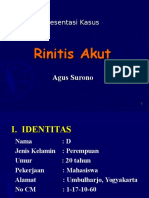 Presentasi Kasus Rhinitis Akut