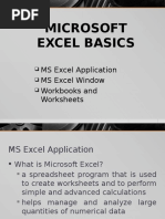 Introduction To MS Excel Basic