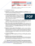 Mi-Inv-fo-10 Formato para La Presentacion de Proyectos de Investigacion