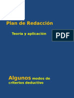 Plan de Redacción