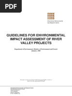 Guidelines For Environmental Impact Assessment of River Valley Projects