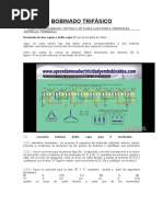 Conexión de Bobinado Trifásico