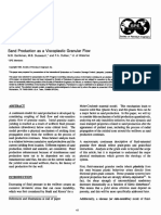 SPE 27343 Sand Production As A Viscoplastic Granular Flow