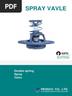 Spray Vavle Catalog 