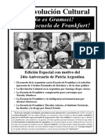 La Revolución Cultural - ¡No Es Gramsci! ¡Es La Escuela de Frankfurt!