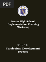 SHS Curriculum and Program Requirements 