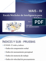 WAIS IV Descripción