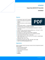 Atmel 9372 Smart RF Ata8520 Datasheet