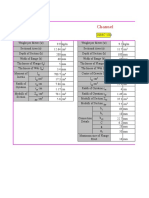 INDIAN Steel Table Excel Sheet