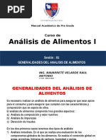 Clases Analisis de Alimentos