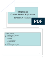 ECNG3004 Control System Applications