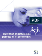 Prevención Del Embarazo No Deseado en Los Adolescentes