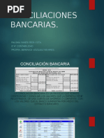 Conciliaciones Bancarias