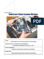 CHS-Module-3-Maintain Computer System and Network