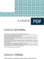 A Lógica Informal e Formal