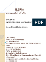 Albañilería Estructural 01