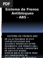 Sistema de Frenos ABS