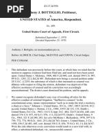 Anthony J. Bottiglio v. United States, 431 F.2d 930, 1st Cir. (1970)