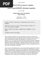 United States v. James Joseph Diprima, 472 F.2d 550, 1st Cir. (1973)