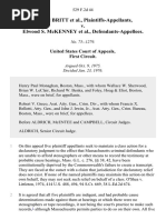 Samuel Britt v. Elwood S. McKenney, 529 F.2d 44, 1st Cir. (1976)