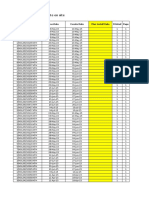 BACKLOG PLANT Complete On Site: No Material Req Doc - Date Excute Date Plan Install Date Printed Page