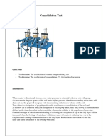 Consolidation Test of Soil (Complete Report)