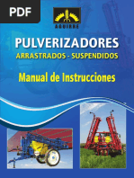 Manual Pulverizadores Suspendidos y Arrastrados