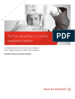 Five Disciplines of Customer Experience Leaders