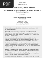 Timothy W., Etc. v. Rochester, New Hampshire, School District, 875 F.2d 954, 1st Cir. (1989)