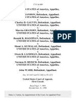 United States v. Peter Brandon, United States of America v. Charles D. Gauvin, United States of America v. Marvin Granoff, United States of America v. Ronald R. Hagopian, United States of America v. Momi A. Kumalae, United States of America v. Owen B. Landman, United States of America v. Norman D. Reisch, United States of America v. John Ward, 17 F.3d 409, 1st Cir. (1994)