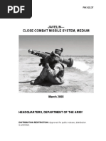 US Army FGM-148 Javelin User Manual FM3-22-37 - 2008