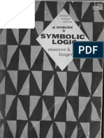 An Introduction To Symbolic Logic - Susanne K. Langer