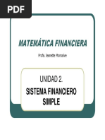 TEMA 2 Matematica Financiera