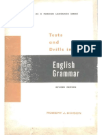 Tests and Drills in English Grammar For Foreign Students