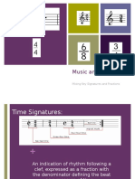 Time Signatures and Fractions