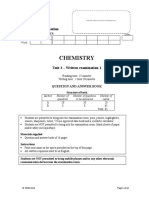 Chemistry: 2011 Trial Examination