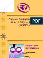 National Commission On The Role of Filipino Women (NCRFW)