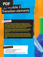 Helpful For CAPE U1 Chemistry Transition Elements PDF