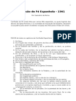 Confesión de Fe Cristiana - Casiodoro Reina