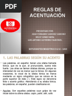 Seminario Reglas de Acentuación