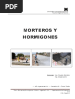 IC I-Morteros y Hormigones