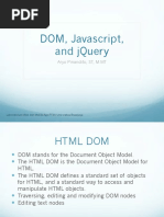 Desain Web 04 DOM Javascript and JQuery