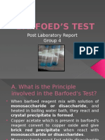 Barfoed's Test