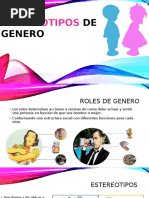 Roles y Estereotipos de Genero