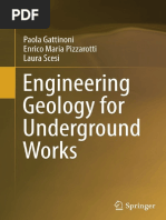 Engineering Geology For Underground Works (P. Gattinoni, E.M. Pizzarotti, L. Scesi, 2014) @geo Pedia