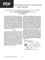 A Hybrid Wind-Solar Energy System: A New Rectifier Stage Topology