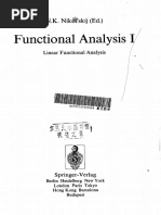 Functional Analysis I PDF