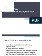 Static Fluid and Its Application