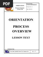 Process Overview Lesson Text