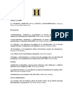 La Extrema Derecha en La España Contemporanea